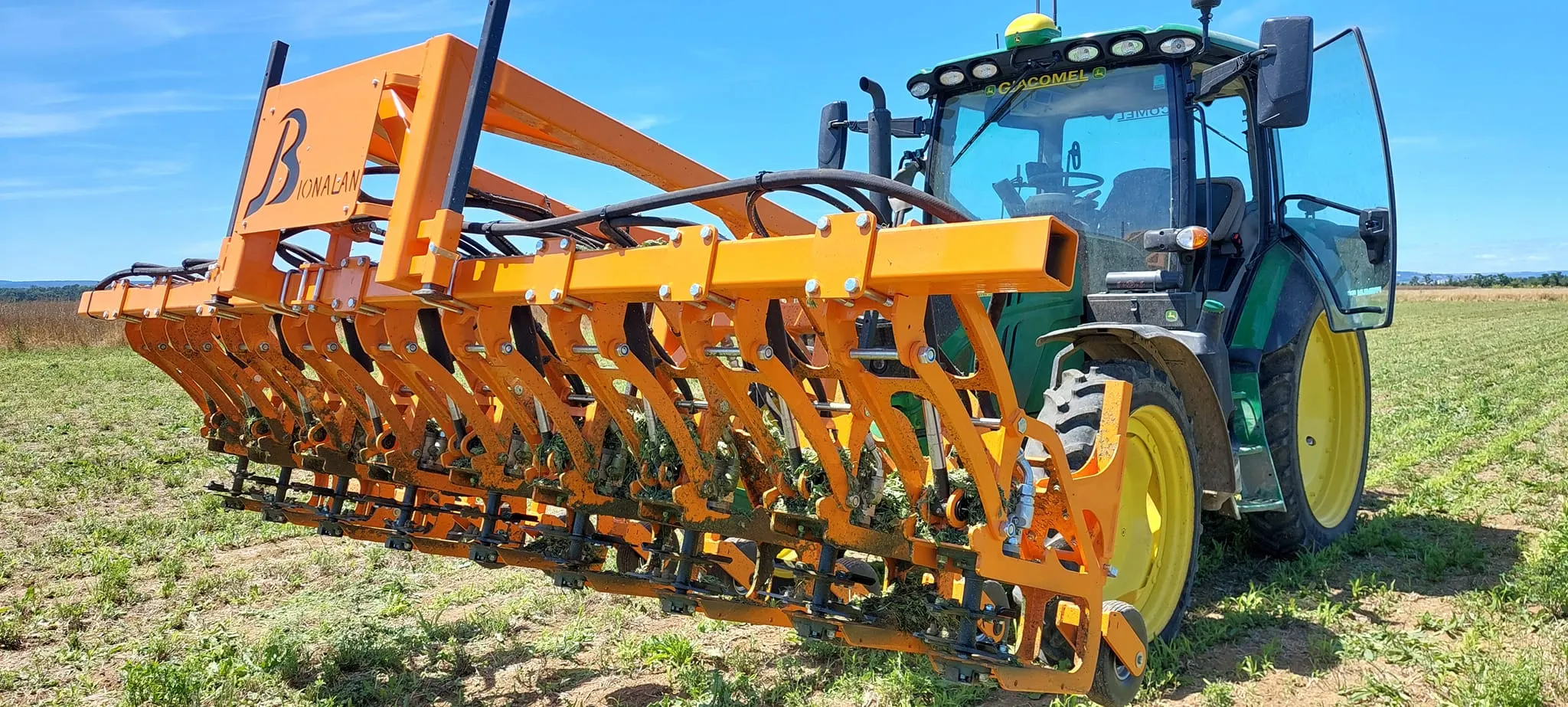 Détail technique de la Faucheuse Interrang Bionalan