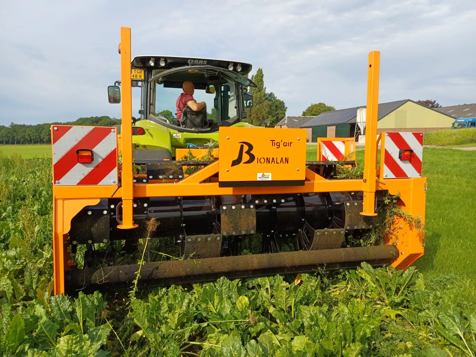 Arracheuse d'adventices Tig'air Bionalan
