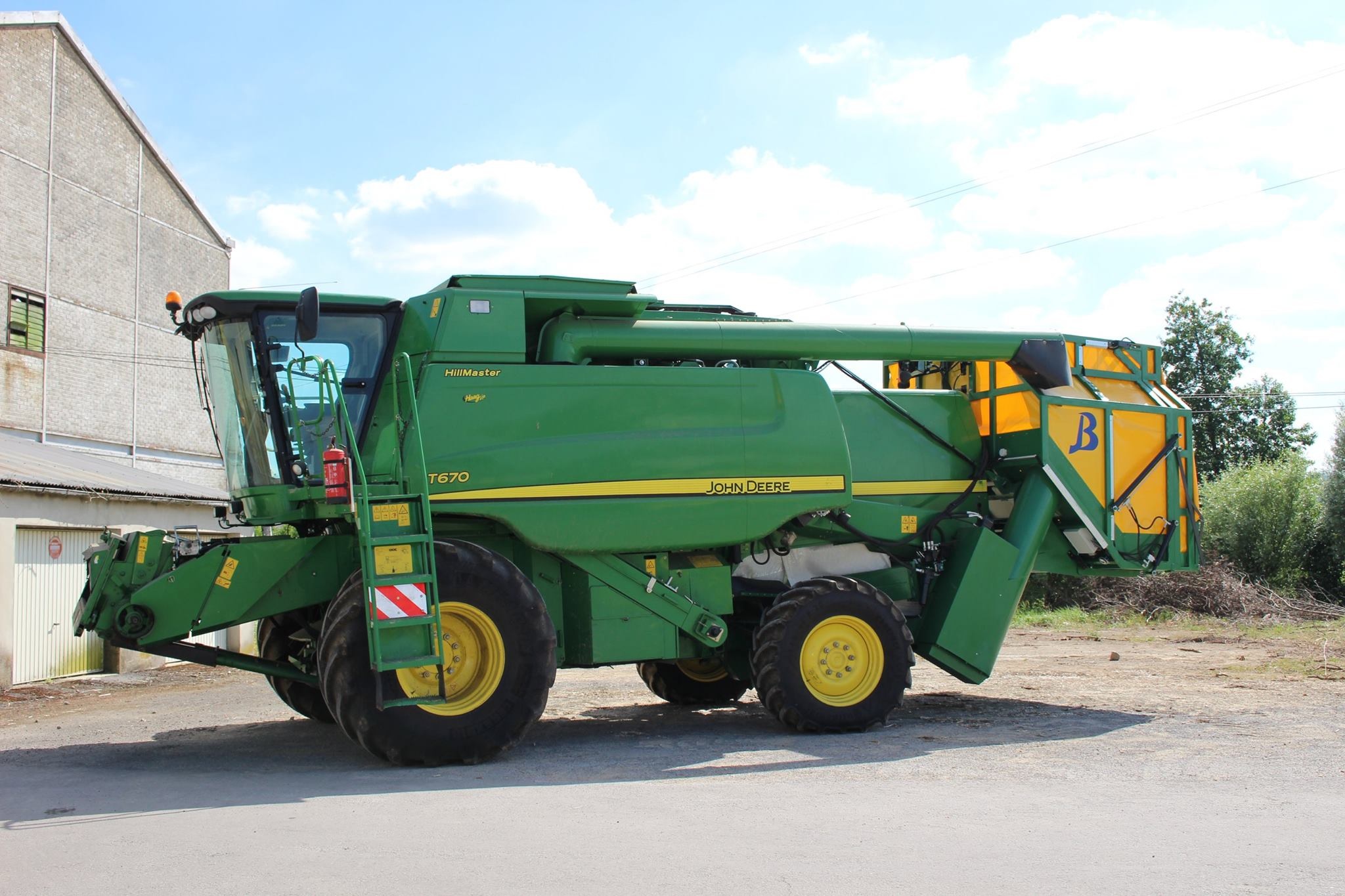 recuperateur de menue paille john deere